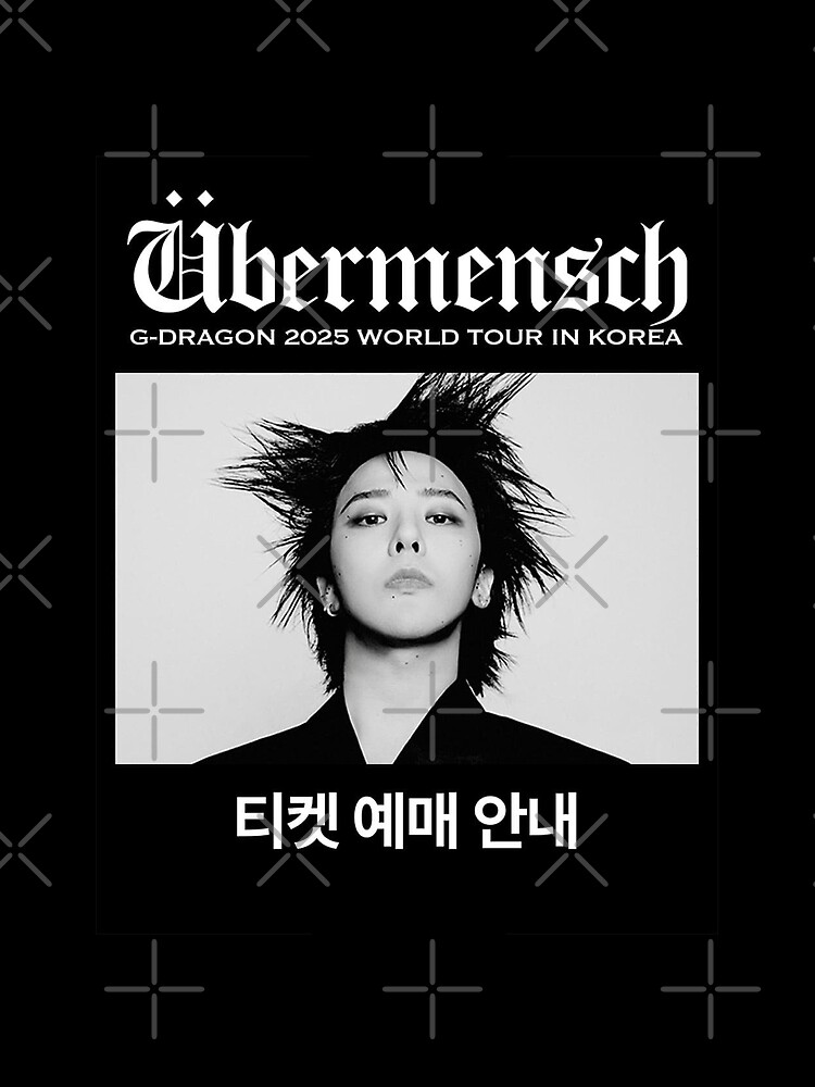 G-DRAGON Übermensch SCARF Übermensch Scarf (Black)