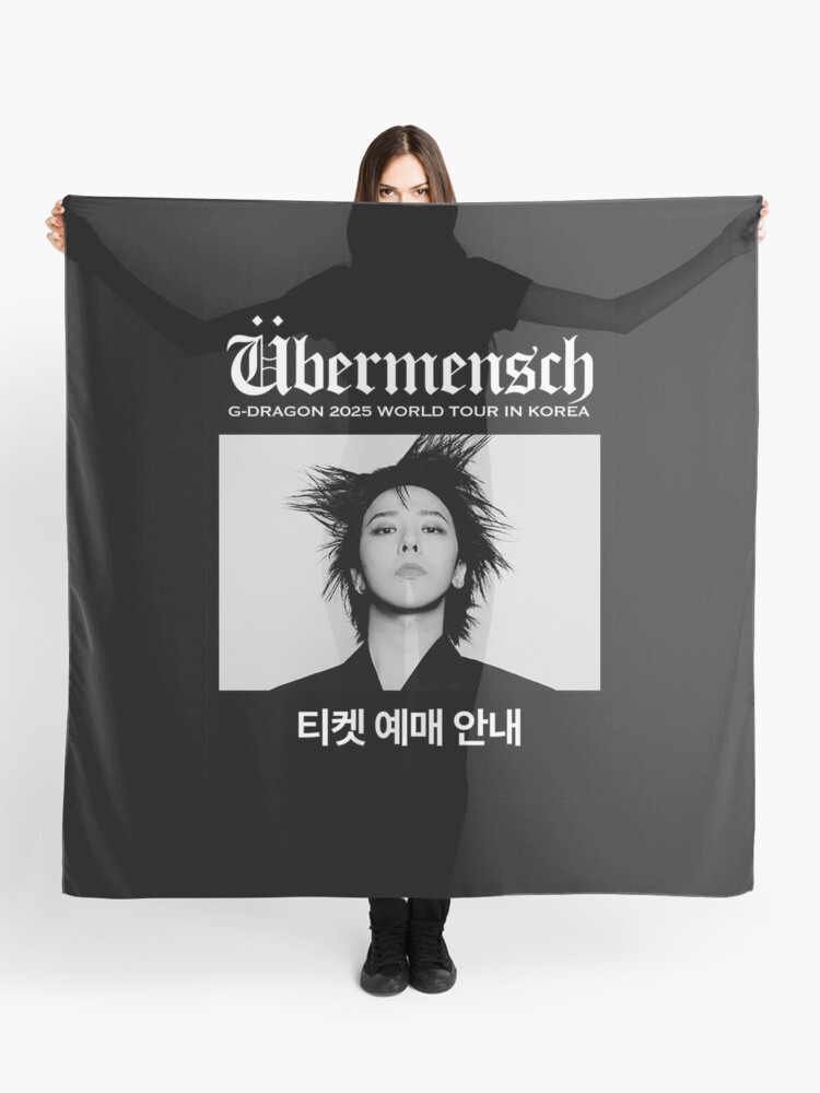 G-DRAGON Übermensch SCARF Übermensch Scarf (Black)