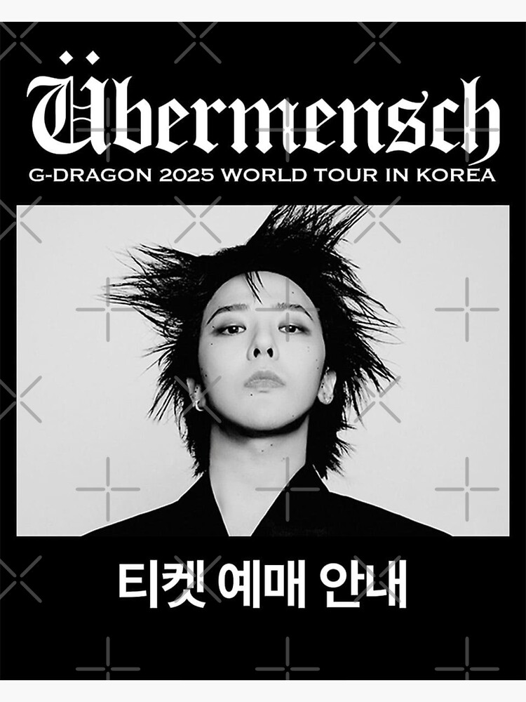 G-DRAGON Übermensch 2025 World Tour comeback Big Bang kpop group