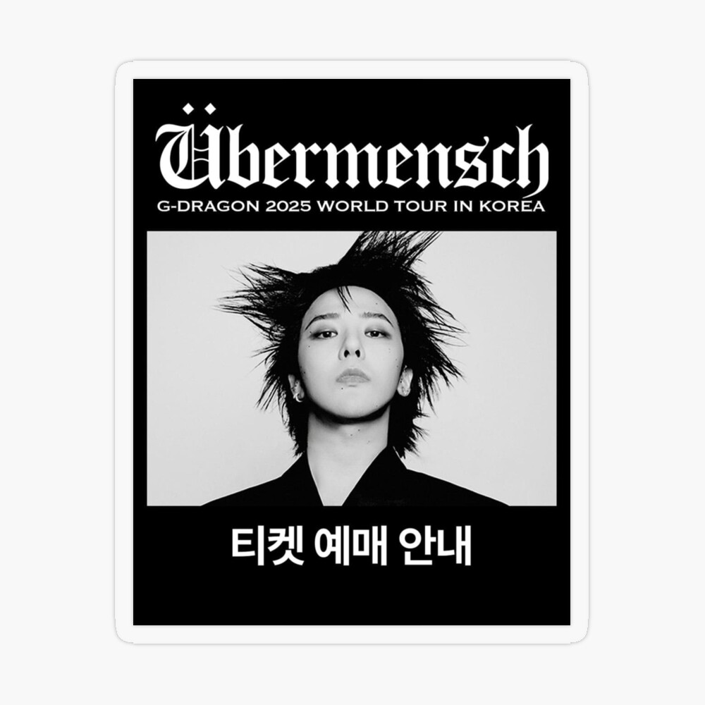 G-DRAGON 2025 [Übermensch] スカーフ セット G-DRAGON Übermensch 2025 World Tour comeback Big Bang kpop