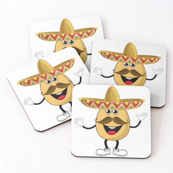 Artikelvorschau, Fiesta Egg T-Shirt - Glückliches Ei im Sombrero entworfen und verkauft von GorinART.