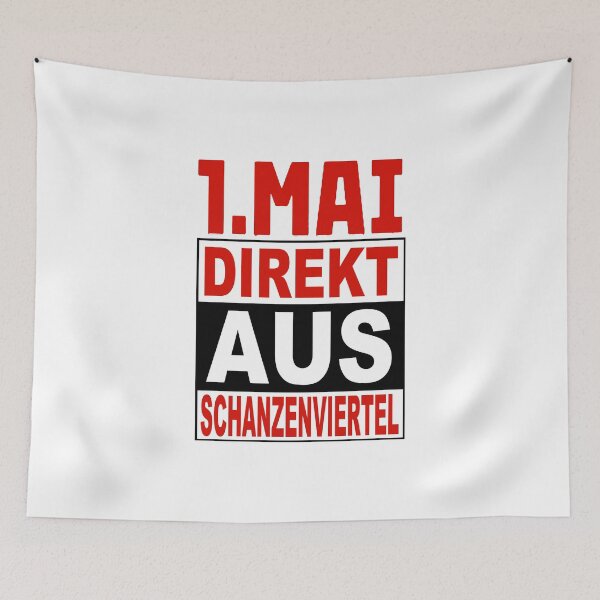 Item preview, First of May; Schanzenviertel; Hamburg; designed and sold by StickerApe.