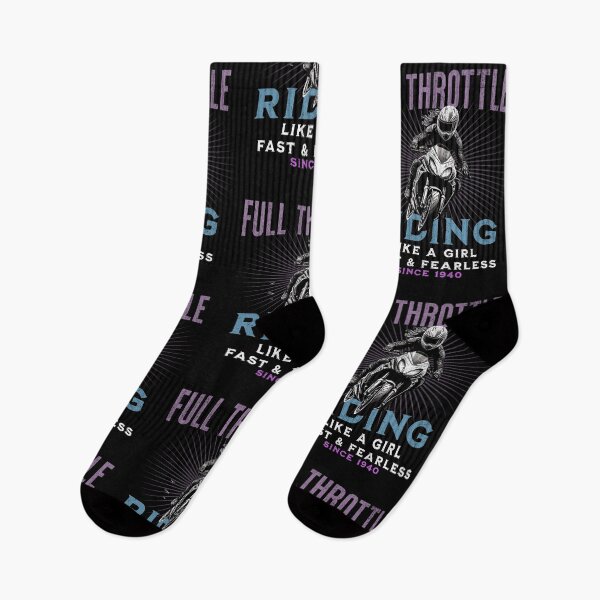 Item preview, Full Throttle - Riding Like a Girl Since 1940 designed and sold by LegendaryDesigns.