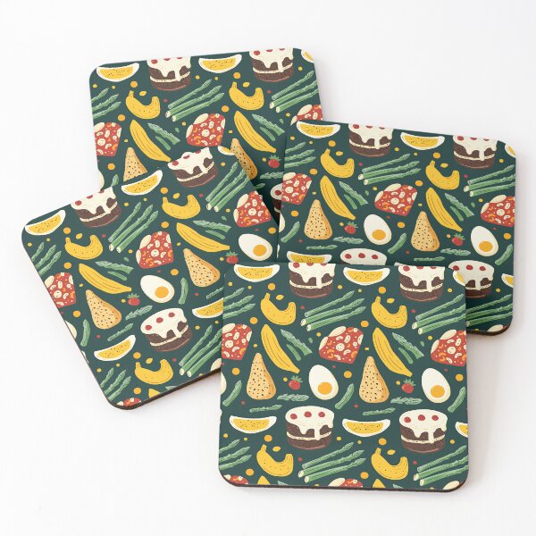 Item preview, Vibrant fruit and vegetable illustration design designed and sold by Piotrek0001.