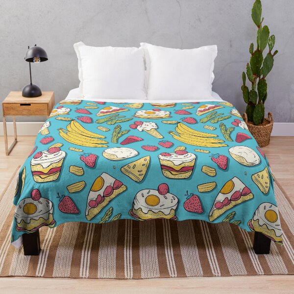 Item preview, Hand-drawn food elements in artistic composition designed and sold by Piotrek0001.