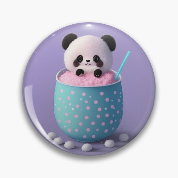 Item preview, Fluffy Panda Treat designed and sold by ArtDesign-ZA.
