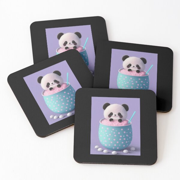 Item preview, Fluffy Panda Treat designed and sold by ArtDesign-ZA.