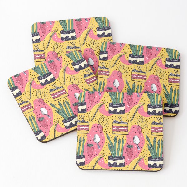 Item preview, Cheerful kitchen decor with colorful illustrations designed and sold by Piotrek0001.