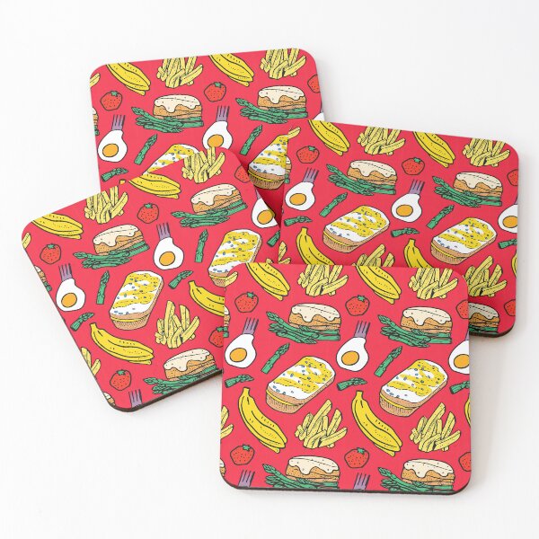 Item preview, Seamless fruit and vegetable decorative design designed and sold by Piotrek0001.