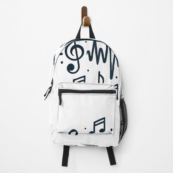 Item preview, Symbolic Life Lines in Music Notes – Musical Abstract Art designed and sold by GrafiShop.