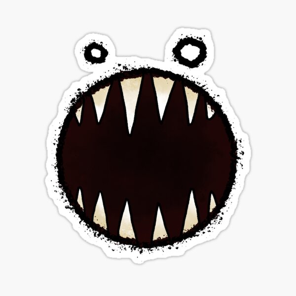 aaargh 01 Monster Mouth Sticker
