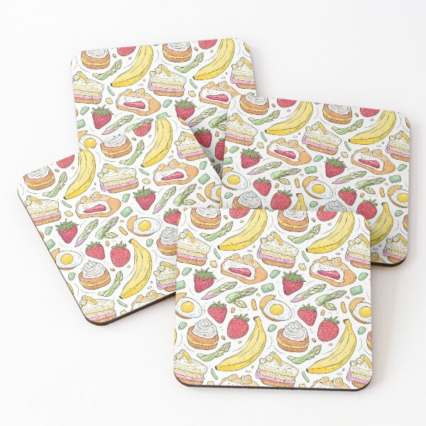 Item preview, Fun mix of food illustrations and doodles designed and sold by Piotrek0001.