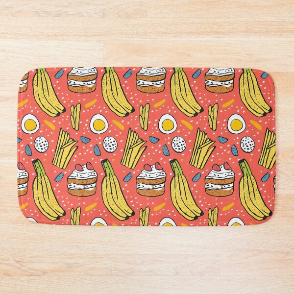 Item preview, Minimalist yet colorful food-themed composition designed and sold by Piotrek0001.
