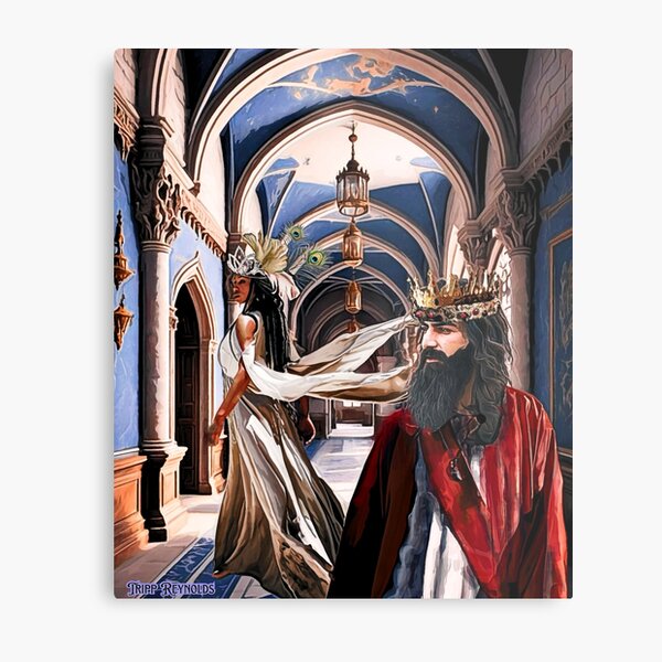 Item preview, King Solomon and Queen Sheba designed and sold by Tripp Art Studio.