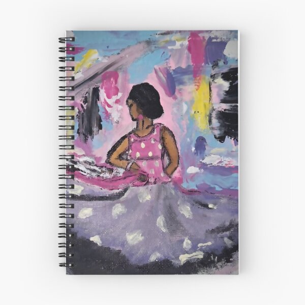 Item preview, Whirling Grace – Pastel Dancer in Motion designed and sold by Ridzcrackers.