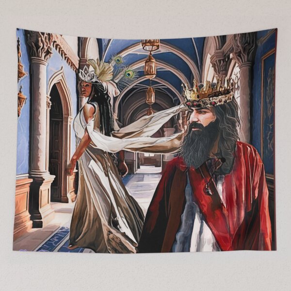 Item preview, King Solomon and Queen Sheba designed and sold by Tripp Art Studio.