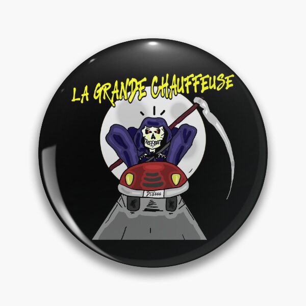 Item preview, THE BIG DRIVER! (skeleton, Death) designed and sold by francoisville.