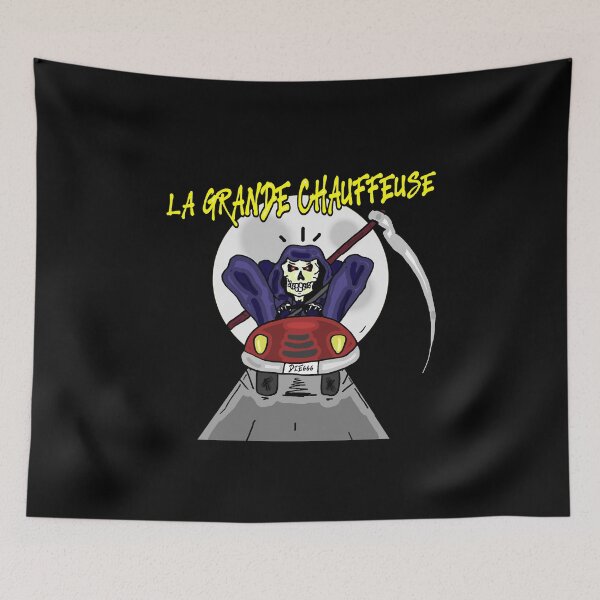 Item preview, THE BIG DRIVER! (skeleton, Death) designed and sold by francoisville.