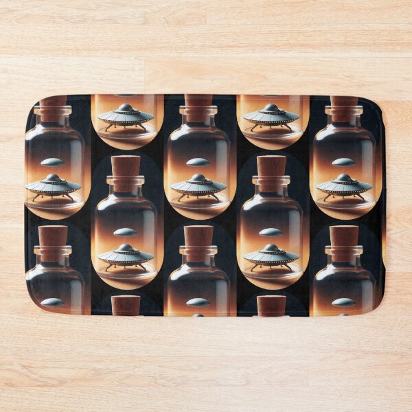 Item preview, UFO mock-up in bottle, designed and sold by Dogandesighn.