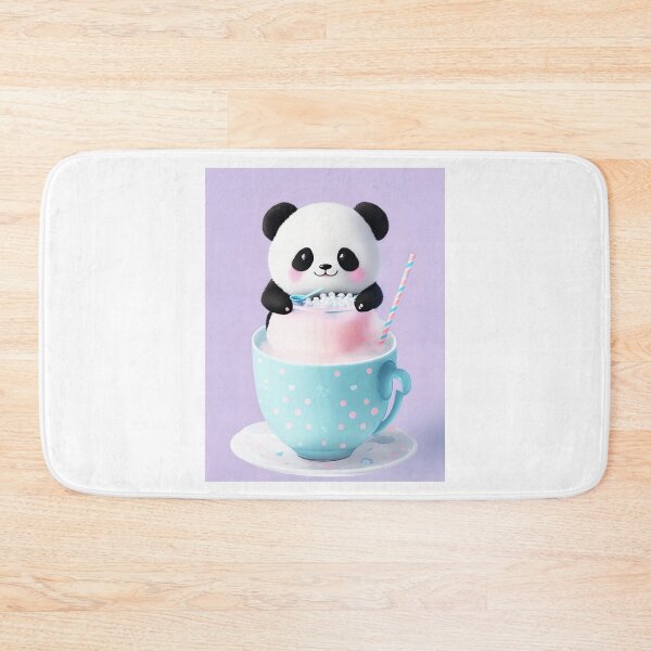 Item preview, Fluffy Panda Treat with bubbles designed and sold by ArtDesign-ZA.