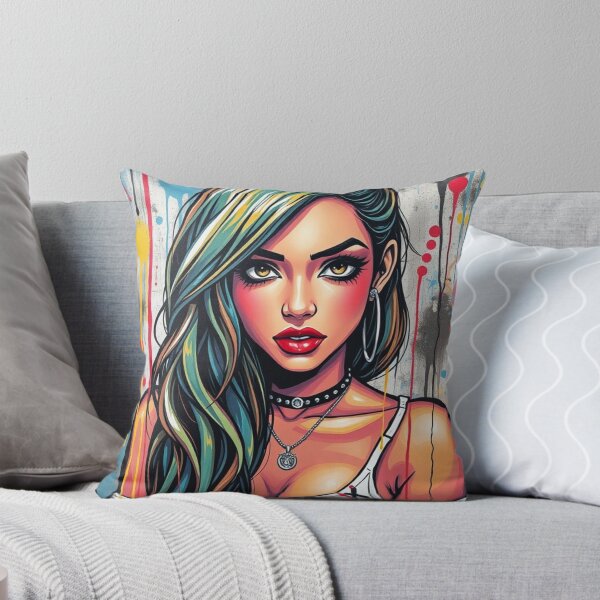 Item preview, Urban Vibes – Bold Pop Art Portrait designed and sold by e-not-shop.