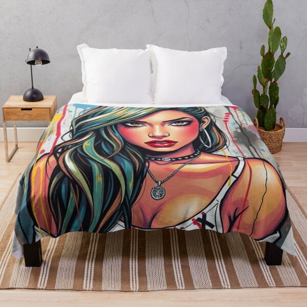 Item preview, Urban Vibes – Bold Pop Art Portrait designed and sold by e-not-shop.