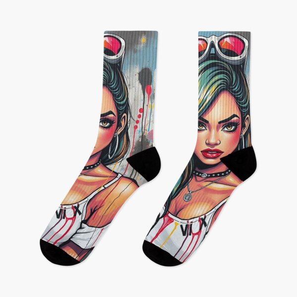 Item preview, Urban Vibes – Bold Pop Art Portrait designed and sold by e-not-shop.