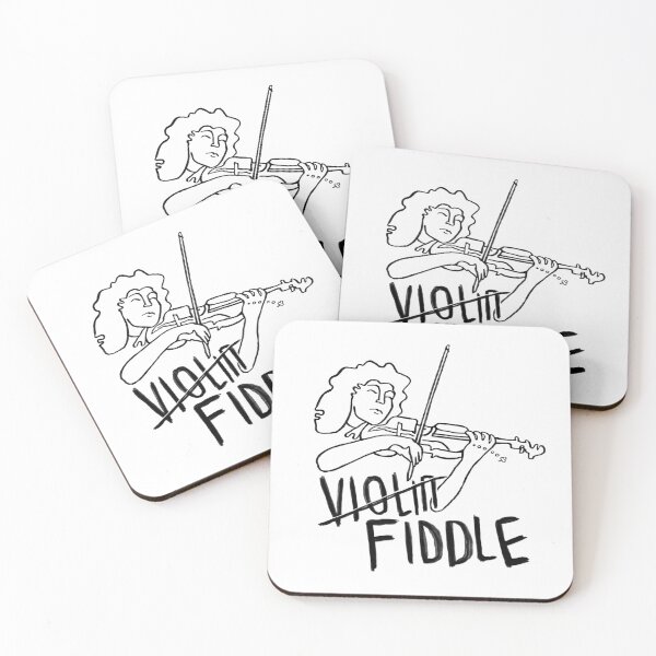Item preview, Irish music violin fiddle, Irish fiddler designed and sold by badlydrawnbabe.