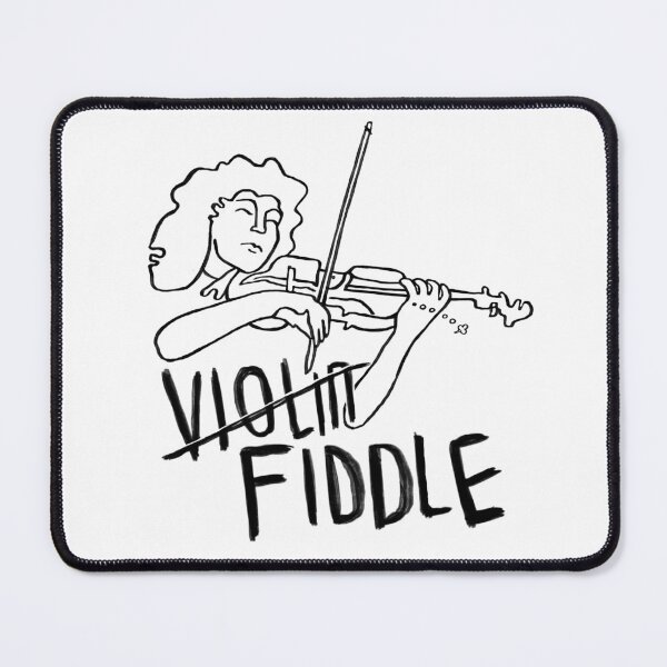 Item preview, Irish music violin fiddle, Irish fiddler designed and sold by badlydrawnbabe.
