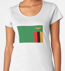 Sambia Premium Rundhals-Shirt