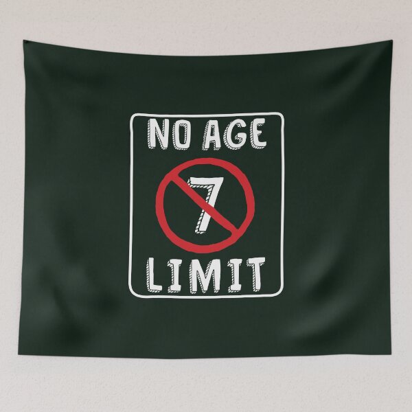 Item preview, No Age Limit 7th Birthday Gifts Funny B-day for 7 Year Old designed and sold by MemWear.