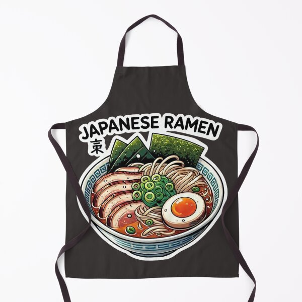 Item preview, Japanese Ramen Bowl Sticker | Cute Anime Food Art | Kawaii Noodle Soup designed and sold by TopUpDesign.