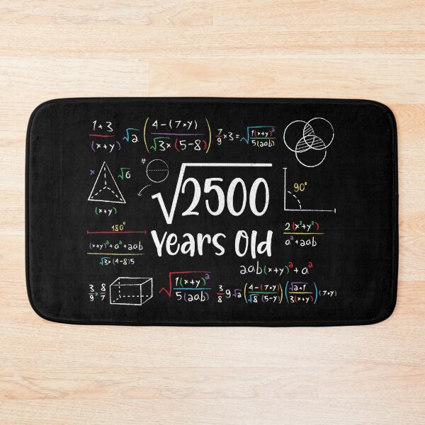 Item preview, Square Root of 2500 50th Birthday 50 Year Old Gifts Math Bday designed and sold by Blok45.
