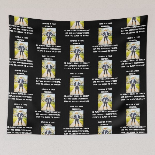 Item preview, Signs of a True Redneck: Black Tie Affair! White Text designed and sold by LaughGraphics - Fun Graphics, Serious Laughs!.
