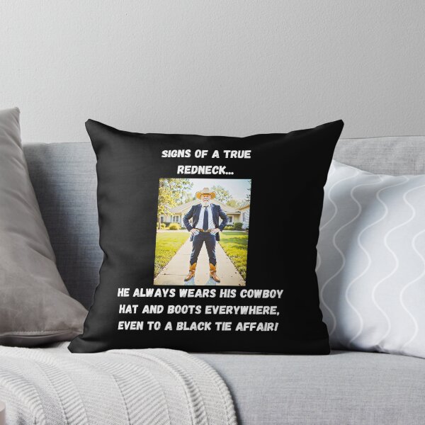 Item preview, Signs of a True Redneck: Black Tie Affair! White Text designed and sold by LaughGraphics - Fun Graphics, Serious Laughs!.