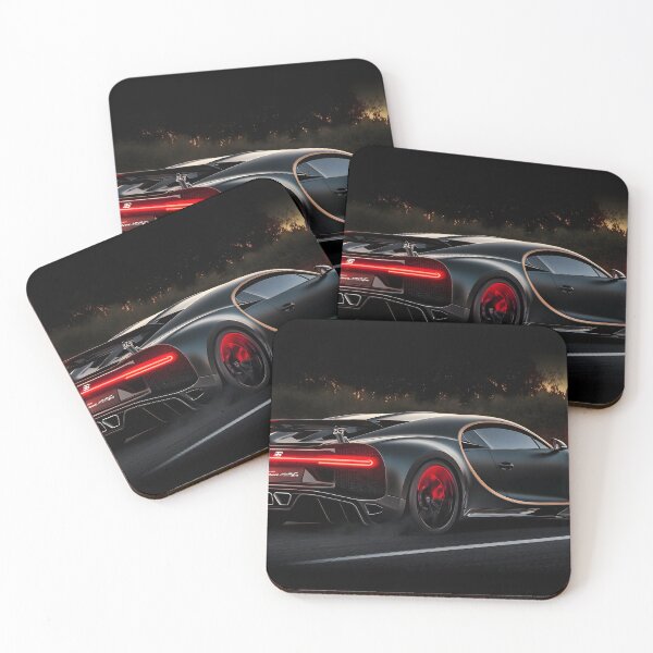 Item preview, Black & Gold Bugatti Chiron Super Sport Poster – Luxury Hypercar Wall Art designed and sold by AutoPopStudio.