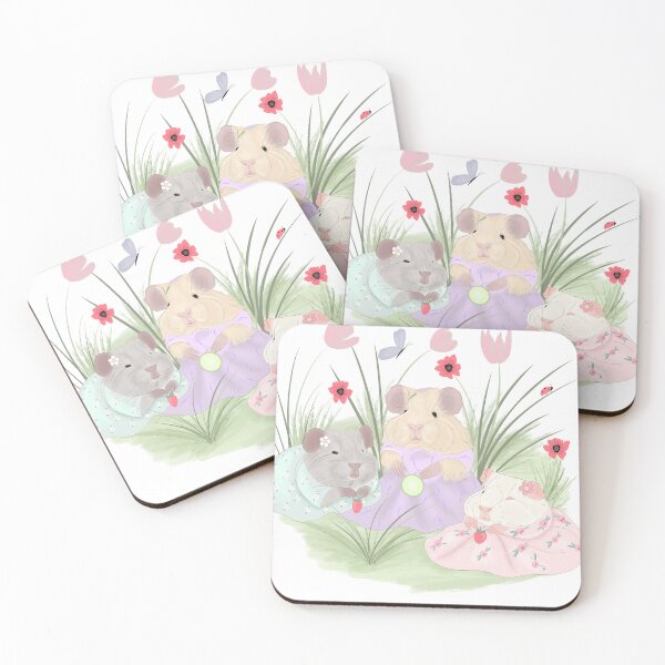 Item preview, Guinea Pig’s in dresses designed and sold by BlossomandIvy.