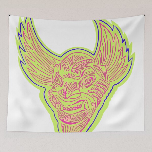 Item preview, Saqra: The Festive Devil of Paucartambo - Neon designed and sold by Luis Naters.