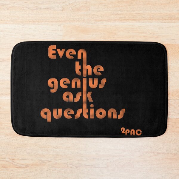 Item preview, Even genius asks questions - orange designed and sold by BeJahMan.