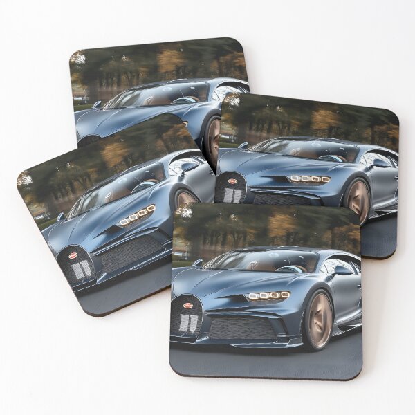 Item preview, Blue Bugatti Chiron Super Sport Poster – High-Performance Hypercar Wall Art II designed and sold by AutoPopStudio.