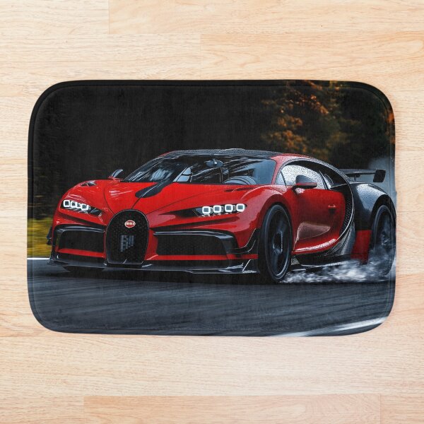 Item preview, Red Bugatti Chiron Super Sport Poster – High-Quality Wall Art V designed and sold by AutoPopStudio.