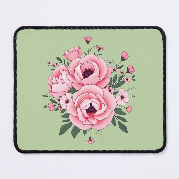 Item preview, gorgeous pink peonies designed and sold by RishabhArts1.