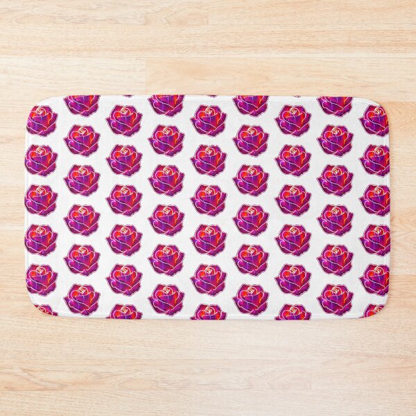 Item preview, Glowing Neon Rose – Magenta designed and sold by AnmitsuArt.