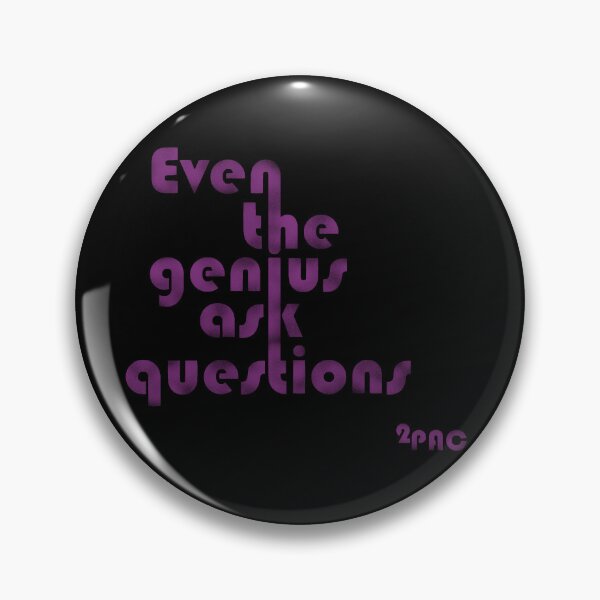 Item preview, Even genius asks questions - purple designed and sold by BeJahMan.