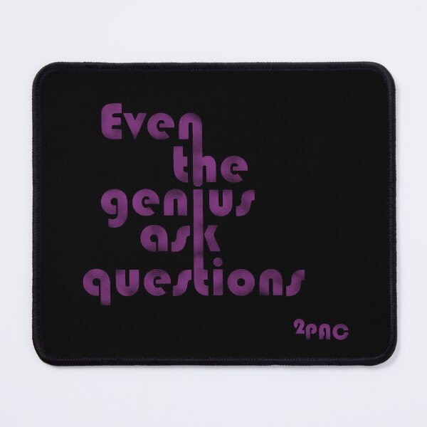 Item preview, Even genius asks questions - purple designed and sold by BeJahMan.