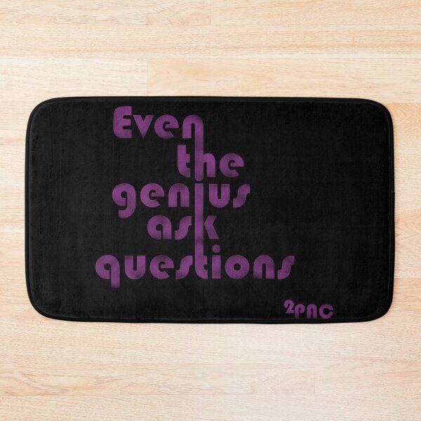 Item preview, Even genius asks questions - purple designed and sold by BeJahMan.