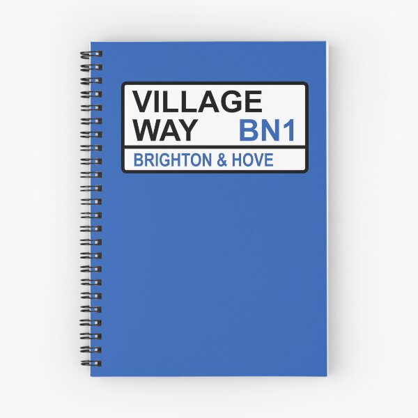 Item preview, Brighton and Hove Village Way Street Sign designed and sold by DelfDesign.