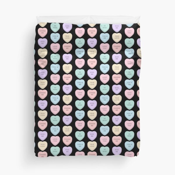Aperçu de l'œuvre Conversation Bonbons Coeurs Amour créée et vendue par Medallian.