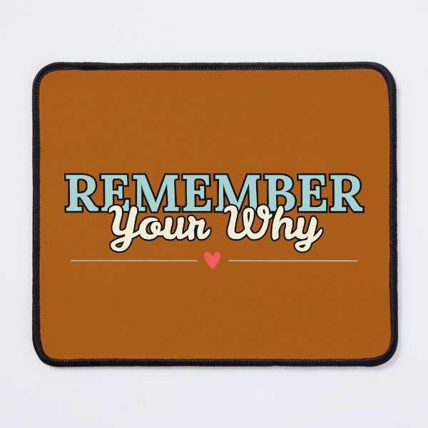 Item preview, Remember Your Why Cute Minimalist Motivational Quote designed and sold by Guess4best.