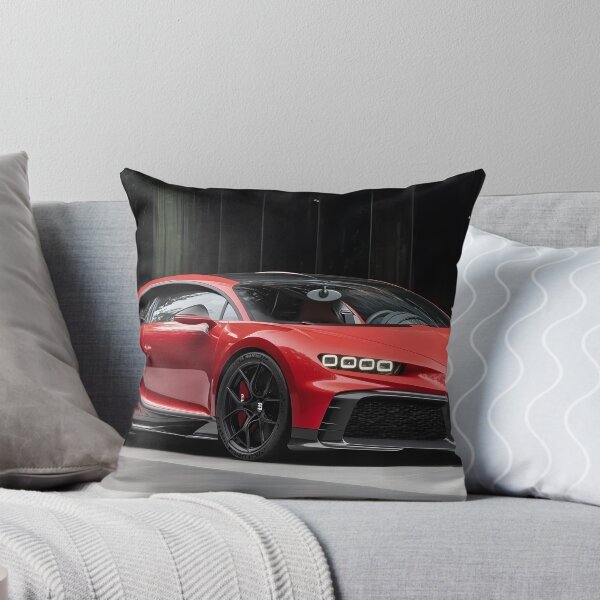 Item preview, Red Bugatti Chiron Super Sport Poster – High-Quality Wall Art V designed and sold by AutoPopStudio.